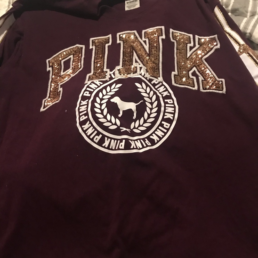 Pink long sleeve shirt